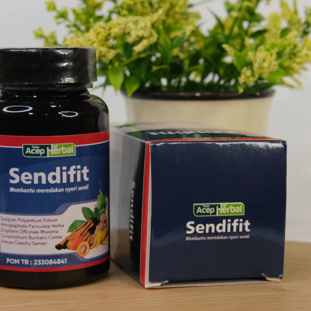 Sendifit Asli 100% Herbal Original Obat Asam Urat Rematik Nyeri Sendi Sakit Lutut Syaraf Saraf Kejepit Sakit Pinggang Punggung Kebas 6