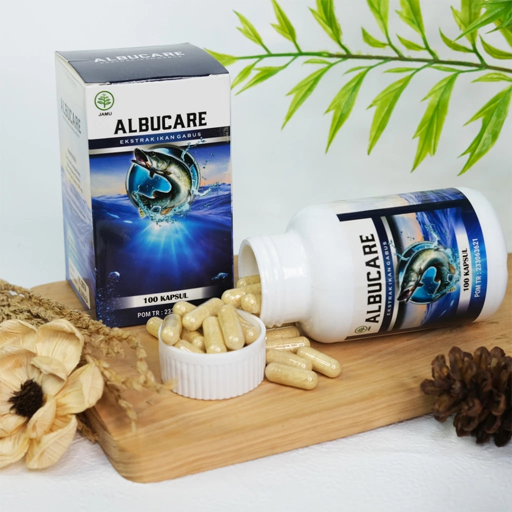 Albucare Kapsul Ekstrak Ikan Gabus Obat Pengering Luka Bekas Pasca Operasi Caesar Mempercepat Penyembuhan Luka Jahitan Luka 5