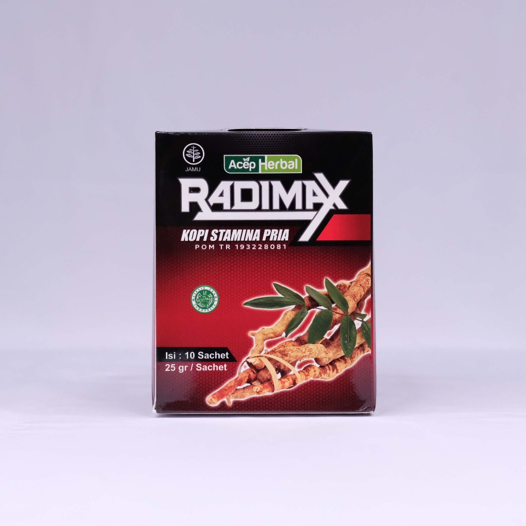 Kopi Radimax Minuman Instan Stamina Herbal Tahan Lama 1 box 10 sachet kopi kuat ranjang 5